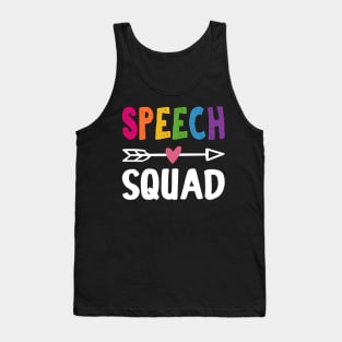 Speech Squad Tank Top